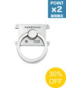 【SALE】期間限定P2倍【NUMBERING / ナンバリング】 A13 Round Ring Holder - ボスクエアリングホルダー - SILVER【...