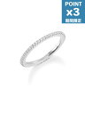 期間限定P3倍【NUMBERING / ナンバリング】 Pave Sleek Band - パヴェスリークバンド - SILVER