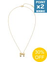 【SALE】期間限定P2倍【1500円クーポン】【NUMBERING / ナンバリング】 スモール リボン ネックレス - Small Ribbon Necklace GOLD【韓国・ジュエリー】