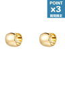 期間限定P3倍【1500円クーポン】【NUMBERING / ナンバリング】 【両耳用】 ラージボリューム ワン タッチ ピアス - Volume One Touch Earrings GOLD