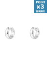 期間限定P3倍【NUMBERING / ナンバリング】 【両耳用】 スモール ボリューム ワン タッチ ピアス - Volume One Touch Earrings SILVER