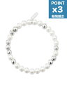 期間限定P3倍【NUMBERING / ナンバリング】 ビーズブレスレット - Beads Bracelet - WHITE