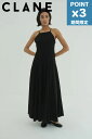 期間限定P3倍【CLANE / クラネ】 フレアキャミワンピース - FLARE CAMI ONEPIECE BLACK
