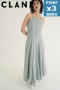 期間限定P3倍【CLANE / クラネ】 フレアキャミワンピース - FLARE CAMI ONEPIECE BLUE