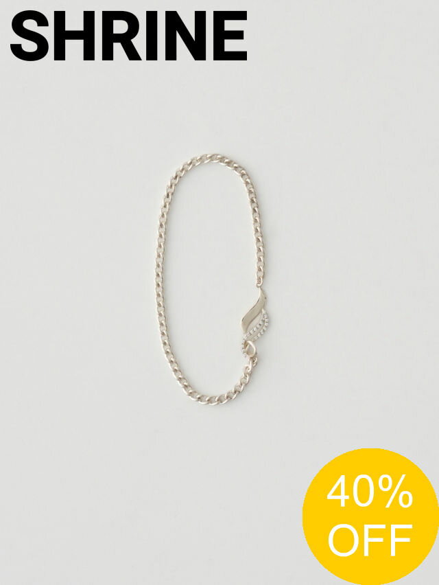 SALEۡSHRINE / 饤 19.5cm ȡդ֥쥹å - S CHAIN BRACELET SILVER