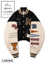 【Maison MIHARA YASUHIRO / メゾン ミハラヤスヒロ】 【レディース】 スタジアムジャケット - Roll-up Hem Stadium Jacket (BLACK)