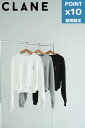 期間限定P10倍【CLANE / クラネ】 【3色展開】 ロゴスウェットトップス - LOGO SHORT SWEAT TOPS