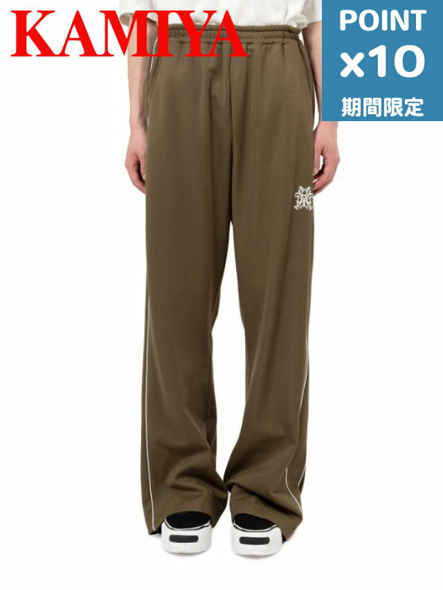 ָP10ܡKAMIYA / ߥ ֡ĥåȥѥ | Boot Cut Track Pants KHAKI