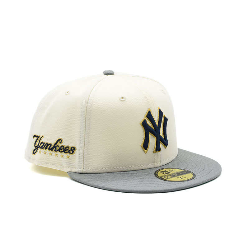 海外限定 NEW ERA NEW YORK YANKEES CHROME GOLD TWO TONE EDITION 59FIFTY FITTED HAT ニューエラ ニューヨーク ヤンキース キャップ 日本未発売 ヤンキースキャップ メジャーキャップ 大リーグキャップ メジャーリーグキャップ MLBキャップ ヤンキース帽子 MLB帽子