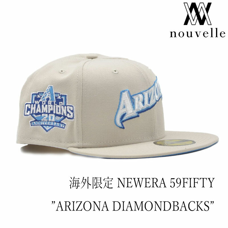 海外限定 NEW ERA 59FIFTY ” ARIZONA DIAMONDBACKS ” ホワイト 水色 メンズ ニューエラ cap キャップ newera アリゾナ・ダイヤモンドバックス メンズキャップ ニューエラキャップメンズ ニューエラキャップ 海外 限定 アリゾナ ダイヤモンドバックス メンズ帽子 ブランド