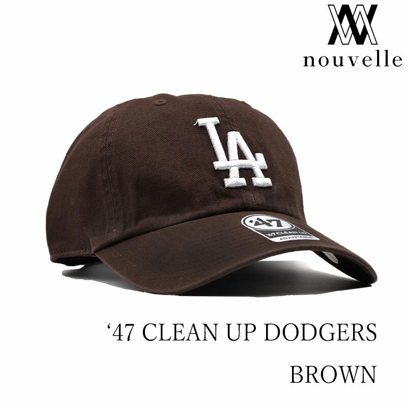 47 フォーティセブン CLEAN UP BROWN LOS ANGELES DODGERS クリーンナップ ロサンゼルス ドジャース キャップ ブラウン 茶色 47キャップ 帽子 おしゃれ LA MLB 47クリーンナップ クリーンアップ フォーティーセブンキャップ キャップMLB キャップドジャース B-RGW12GWS-BWAのサムネイル