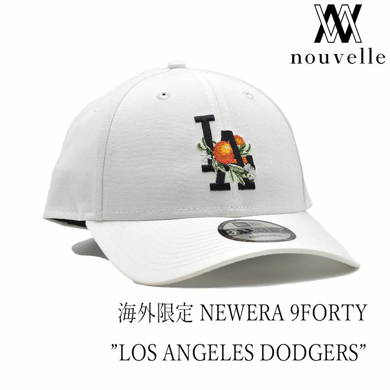 Rakuten - 海外限定 NEW ERA 9FORTY ” LOS ANGELES DODGERS ” ニューエラ ロサンゼルス ドジャース ホワイト ストリート キャップ フラワー 花 日本未発売
