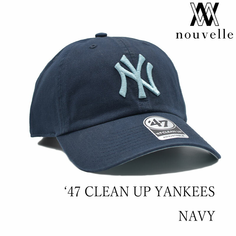 039 47 フォーティーセブン CLEAN UP YANKEES NAVY クリーンアップ レディース メンズ ニューヨーク ヤンキース ネイビー カジュアル ヤンキース帽子 ヤンキースキャップ ニューヨークヤンキースキャップ ニューヨークヤンキース帽子 47キャップ B-BLPRK17GWS-NYG