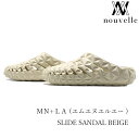 MN + LA エムエヌ エルエー SLIDE SANDAL BEIGE サンダル スライド ベージュ 海外限定 日本未発売 おしゃれ 大人 ブランドサンダルメ...