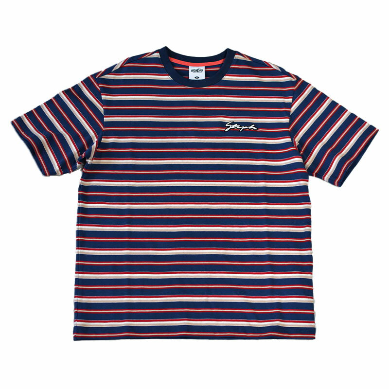 nouvelle-Sneakers㤨STAPLE ƥץ CARLYLE STRIPED TEE ȥ饤   ١  ȥ꡼ ꥫ ˥塼衼 Ⱦµ T ̤ȯפβǤʤ16,500ߤˤʤޤ