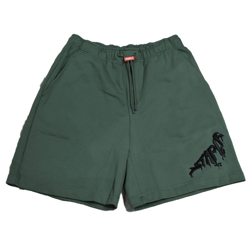Rakuten - STAPLE ステイプル PIGEON DRIP SWEAT SHORT OLIVE PIGEON ピジョン スウェット ショーツ アメリカ ニューヨーク 鳩 おしゃれ
