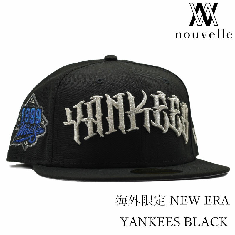 Rakuten - 海外限定 NEW ERA ニューエラ 59FIFTY NEWYORK YANKEES BLACK ニューヨーク ヤンキース ブラック 日本未発売 クール