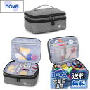 Luxja 裁縫バッグ 【※バッグのみ】 裁縫道具 収納 携帯用 裁縫箱 大容量 グレー