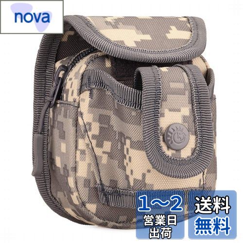 PHOENIX IKKI スリングショット パチンコ 弾弓 弾 球 球 ボール BB弾 収納ポーチ ツールポーチ パチンコ玉ケース 狩猟アクセサリー ベルト装着仕様 腰掛け 携帯便利 ACUデジタル迷彩 その1