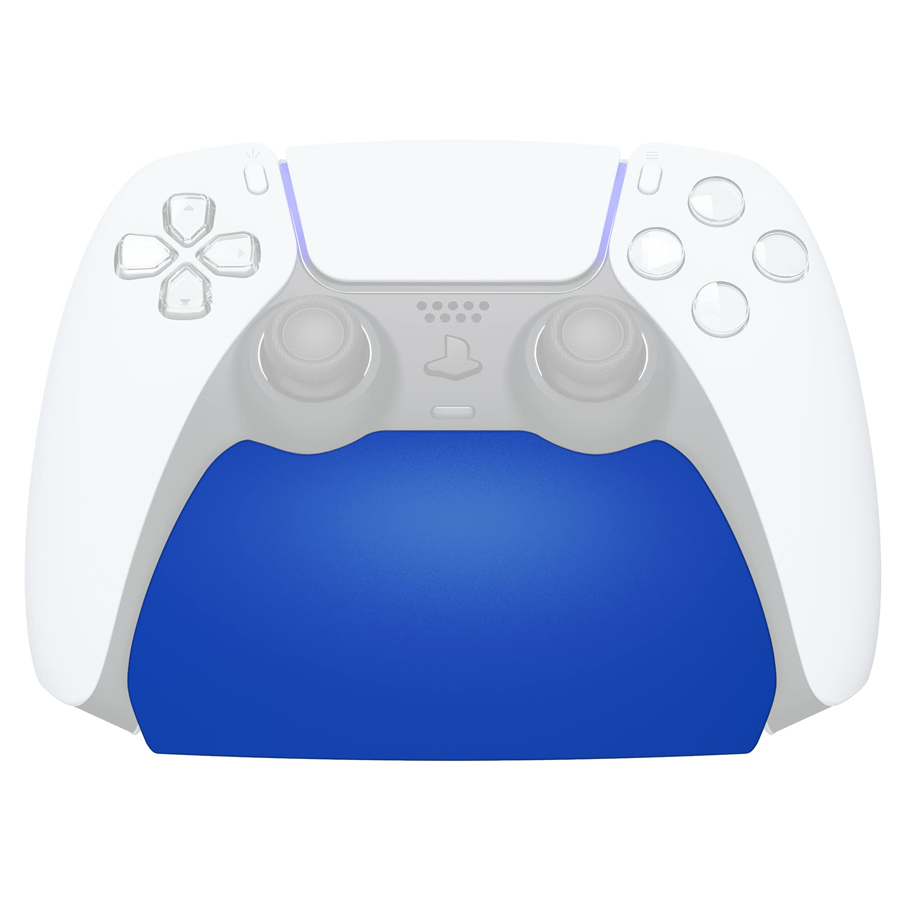 PlayVital ps5に対応するコントローラースタンド、ラバーパッド付き、プレーステーション5コントローラーに対応するスタンド【ブルー】