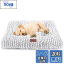 ULIGOTA ペット用クッション 犬 猫 ベッド クッション マット ふわふわ 滑り止め 犬ベッド ペットマット 暖か 寒さ対策 ケージ クッション 室内用 秋冬用(60×45cm)