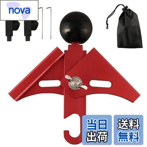 【送料無料】Keepjoy 二又化パーツ 二股化パーツ 二股ポール固定用 角度調整可能 グレードアップしたギア設計 アルミ合金 軽量 ツーポールテント/ワンポールテント用 ランタン穴/ステーク/ポール固定用ベルト/収納袋付