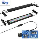 水槽 ライト タイマー付き LEDライト60個 四色 3つの照明モード 明るさ調整 水槽照明 アクアリウムライト 45-60cm水槽用 スライド式 防水 観賞魚飼育 水草育成 省エネ(ブラック, 11W)