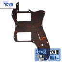 Musiclily Pro 12穴 テレキャスターピックガード2ハムマウント仕様 Fender American/Mexican 1972 Tele Thinl...
