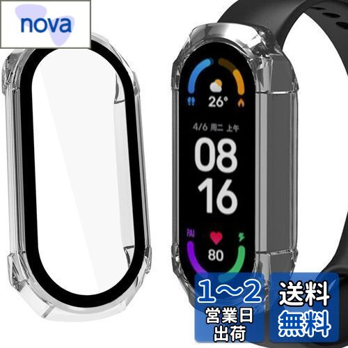 Miimallڰη+եXiaomi Mi Band 6/5/4/3  ݸ ɻ 饹 ƩΨ ׷...