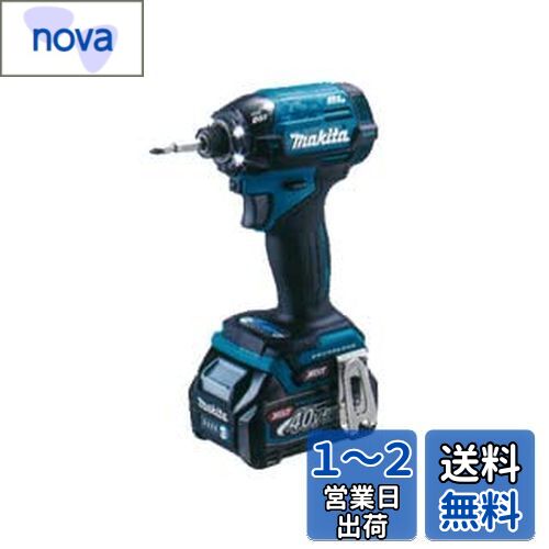 ޥ(Makita) Led 饤 żѥȥɥ饤Сġ 40Vmax2.5Ah Хåƥ2ܡŴ TD002G...