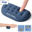 UnivoColors マウスリストレスト 手首置き 疲労低減 通気性 あり 肌に刺激なし 人間工学デザイン 柔らかい素材 ストレス解放 マッサージホール付き(ネイビー)(2)