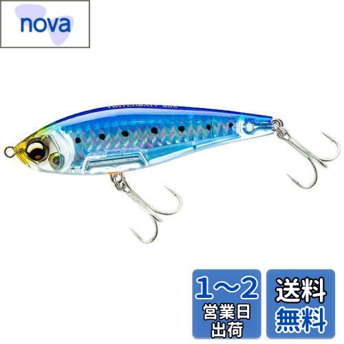 DUEL(デュエル) ルアー L-ブルー トゥイッチベイト 110mm シンキング【 釣具 釣り具 海釣り シーバス 】 F1235-HIWイワシ