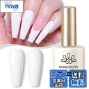 BORN PRETTY ジェルネイル 白 ホワイト 単品 15ml UV/LED対応 ソークオフジェル ネイルアートサロン用品 カラージェル