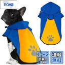 Kpuplol 犬 レインコート - 防水反射性犬服調節可能なペットジャケット、梅雨対策防雪 防風 通気 小型犬から大型犬および子犬用の軽量 (M, オレンジ&...