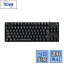 Logicool G ゲーミングキーボード G413TKLSE 有線 テンキーレス タクタイル 確かな打鍵感 日本語配列 ..