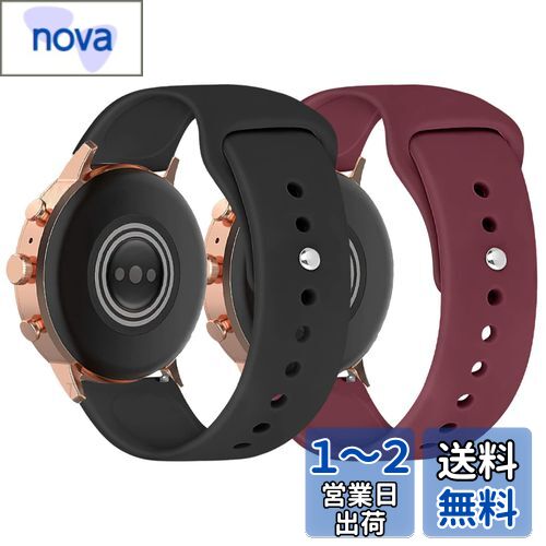 [Huamanlou] ユニバーサル時計バンド 22mm 20 mm 18mm 16mm ベルトワイドシリコンストラップの交換、コンパチブル Garmin 、Samsung、Huawei、その他のスマートウォッチの男性と女性のためのクイックリリーススポーツシリコンストラップ