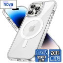 JEDirect iPhone14ProMax 6.7インチ用 (14 Pro Max) マグネット ケース MagSafe ワイヤレス充電対応 衝撃吸収 バン...