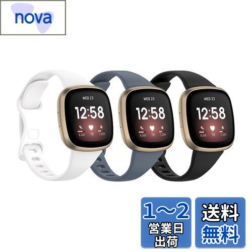 LICHIFIT fitbit versa4/versa3/sense2/senseѥХ ٥ ٤ ؤХ TPU 餫...