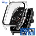 Miimall【一体型ケース】Huami Amazfit GTS4専用ケース Amazfit GTS4 ガラスフイルム ぴったり対応 擦り傷防止 防衝撃 高透過率 カバー Huami Amazfit GTS4 液晶保護フィルム(クリア)