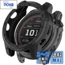 Miimall対応Garmin Enduro 2/Garmin Tactix 7 ケース TPU材質 ソフト 防衝撃 軽量 薄型 ガーミン Enduro 2 カバー 落下防止 完璧対応 Enduro 2保護カバー バンパー(ブラック)(2)