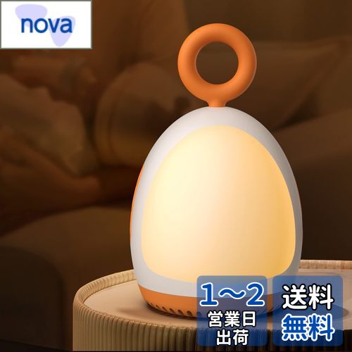 授乳ライト Dreamegg ホワイトノイズマシン 寝かしつけ 赤ちゃん - 無段階調光 8種の癒し音 タイマー付き バッテリー内蔵 USB 充電式 コードレス オルゴール ナイトライト ベッドサイドランプ 間接照明 出産お祝い プレゼント ネントレ 夜泣き対策 XT-6のサムネイル