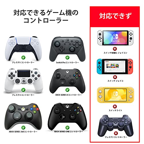 ShiMa Owl PS5コントローラーに対応、PS4コントローラーに対応、スイッチプロ コントローラに対応、Xboxコントローラーに対応できる 親指 スティックカバー シリコン コントローラー スティックキャップ