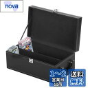 aleawol トレーディングカード 収納 高さ15cm PSA BGS対応 35PTカードローダー?85個収納可能【2200枚のカード収納】マグネットローダー ケース PUレザー アタッシュケース デッキケース ゲームカード ストレージボックス 保存と保護が容易