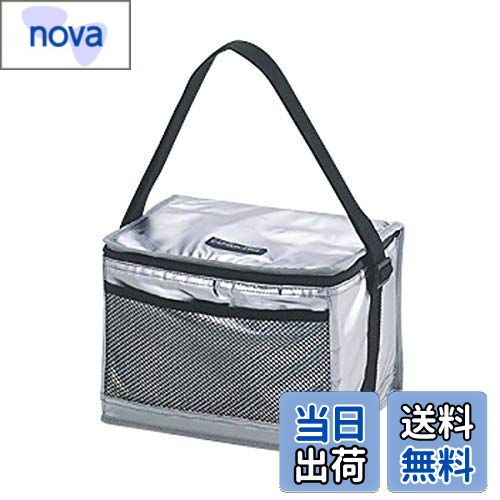 【送料無料】キャプテンスタッグ デリス シルバー ソフトクーラーバッグ 6L M-1850