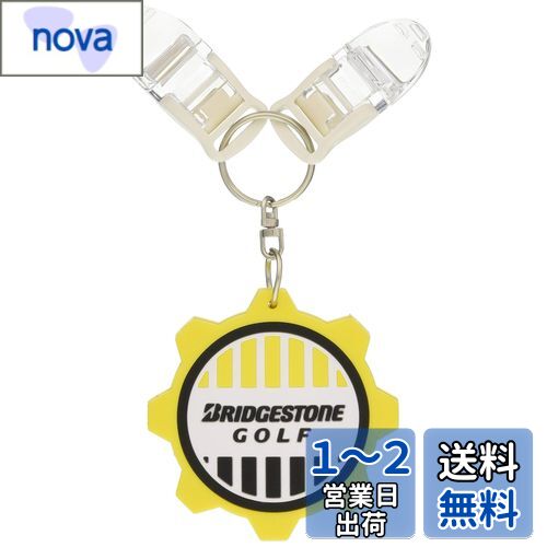 BRIDGESTONE(ブリヂストン) BRIDGESTONE GOLF パターカバーホルダー GAG504 イエロー その1