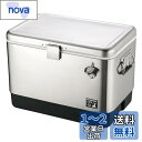 キャプテンスタッグ(CAPTAIN STAG) クーラーボックス ステンレスフォームクーラー 容量51L 水抜き栓・栓抜き付き UE-76