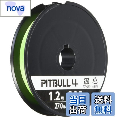 シマノ(SHIMANO) ライン ピットブル4 300m 1.2号 ライムグリーン PL-M74S 釣り糸