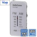 オーム電機(Ohm Electric) ラジオ ホワイト 幅4×高さ8.1×奥行1.8cm(4)