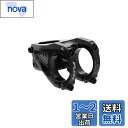 Funn イコライザー 自転車ステム 10mmドロップまたはライズ 35mmバークランプ (長さ42mm、ブラック)