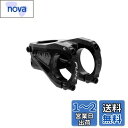 Funn イコライザー 自転車ステム 10mmドロップまたはライズ 35mmバークランプ (長さ50mm、ブラック)